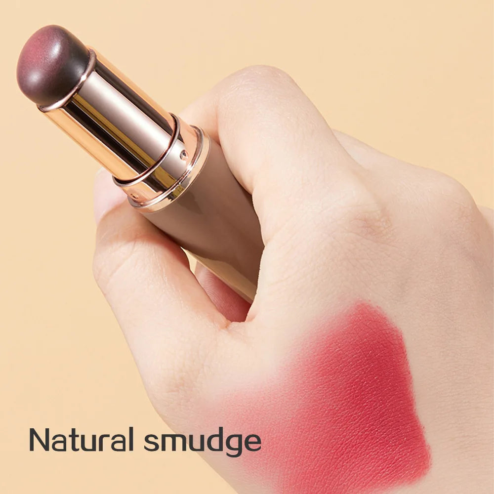 GECOMO Silicone Mini Round Head Lip Brush For Lipstick Coloring Lip Concealer Brush Portable Makeup Brush
