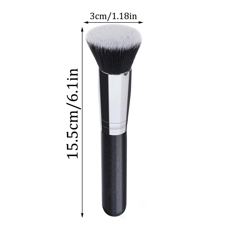 Maange 1PCS Makeup Brush with Box Foundation Concealer Powder Blush Contour Brush Dense Soft Bristle Brush Beauty Tool For Women