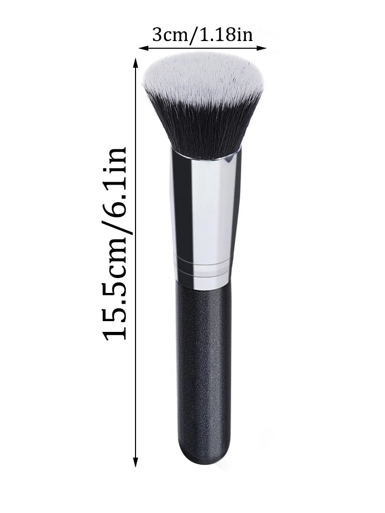 Maange 1PCS Makeup Brush with Box Foundation Concealer Powder Blush Contour Brush Dense Soft Bristle Brush Beauty Tool For Women