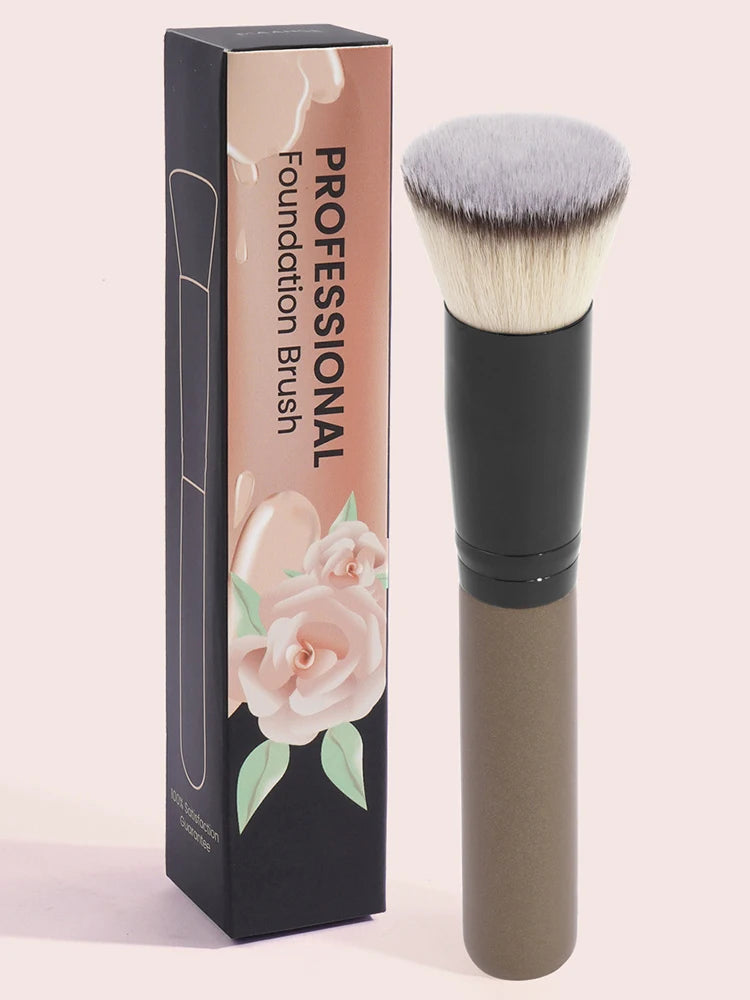 Maange 1PCS Makeup Brush with Box Foundation Concealer Powder Blush Contour Brush Dense Soft Bristle Brush Beauty Tool For Women