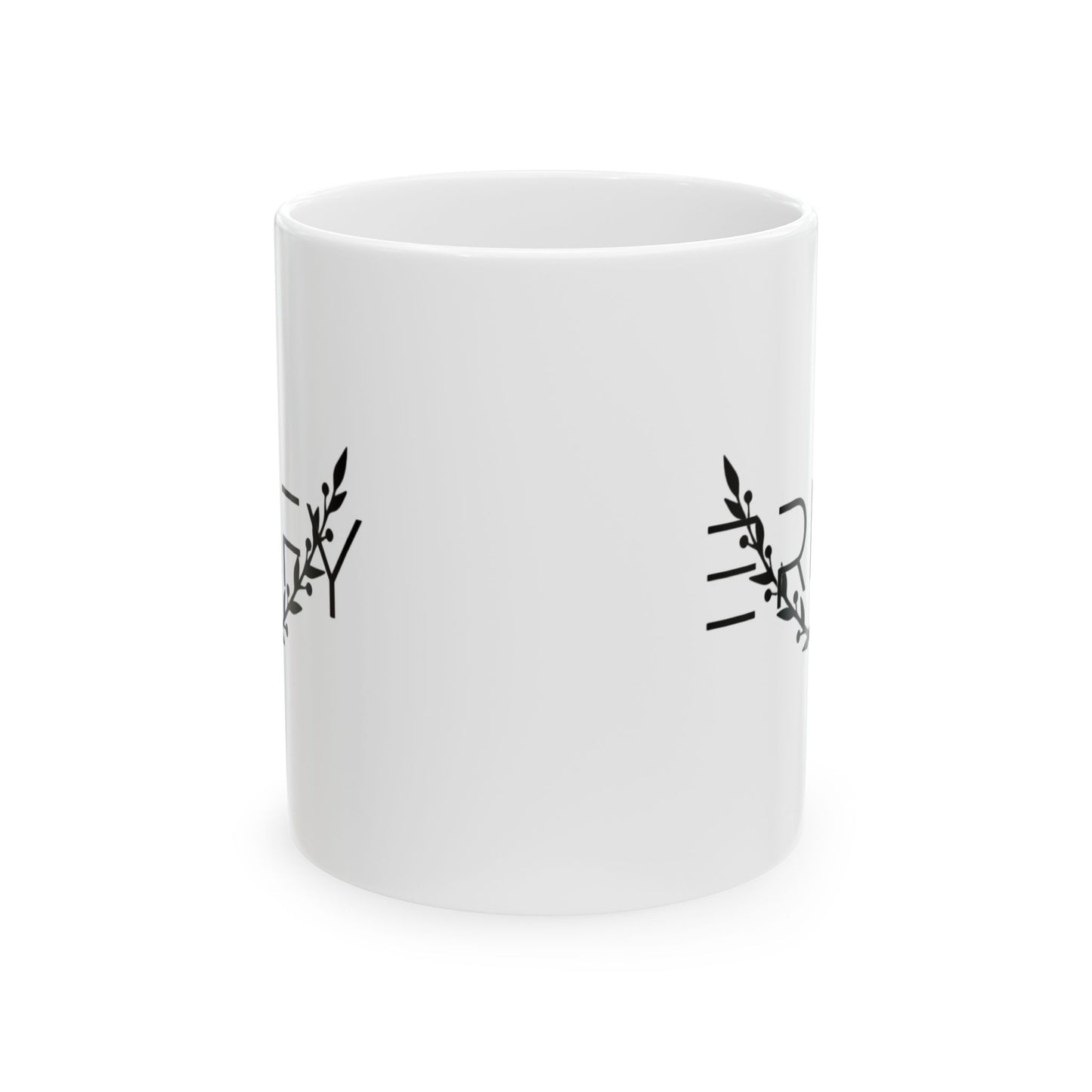 Stylish Ceramic Mug with ERIFY BRANDED Design - Perfect for Coffee Lovers and Gift Giving