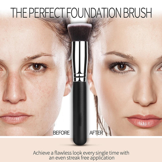Maange 1PCS Makeup Brush with Box Foundation Concealer Powder Blush Contour Brush Dense Soft Bristle Brush Beauty Tool For Women
