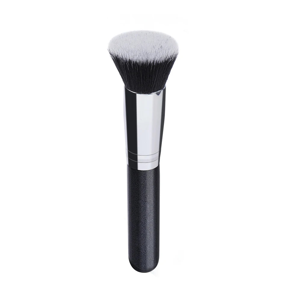 Single Large Flat Head Foundation Make-Up Brush, Portable Makeup Tool, Beauty Brush