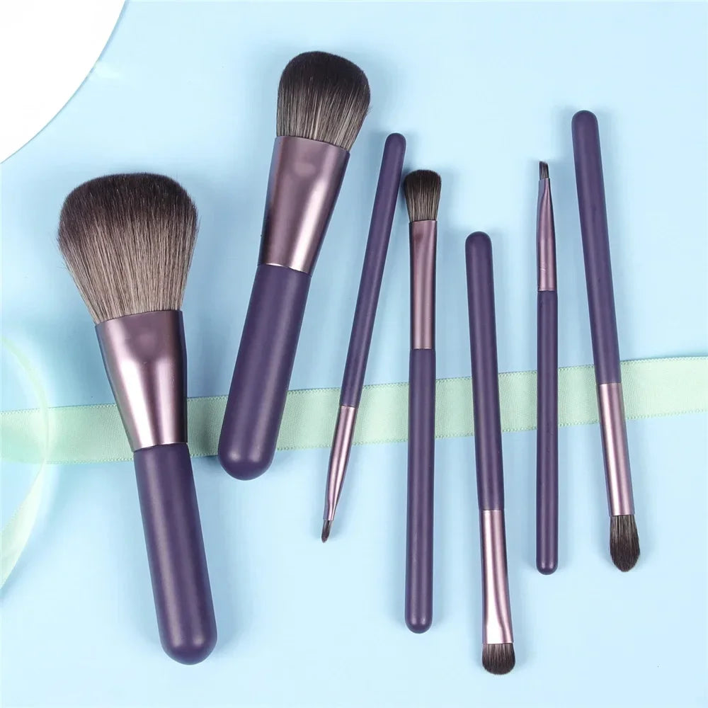 High-End Professional Makeup Brushes Set with Bucket Blush Powder Eyeshadow Eyebrow Foundation Beauty Makeup Tool Brochas