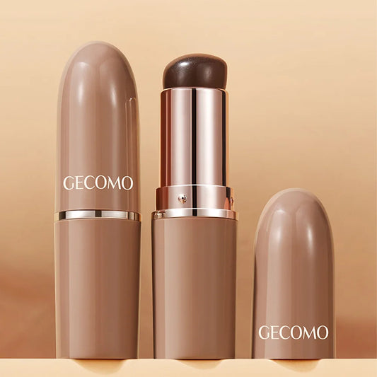 GECOMO Silicone Mini Round Head Lip Brush For Lipstick Coloring Lip Concealer Brush Portable Makeup Brush