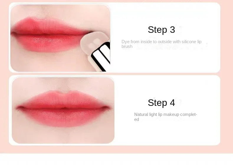 Silicone Lip Brush With Lid Round Head Makeup Brush Lipstick Applicator Multi-Use Mini Concealer Brush Portable Makeup Tool